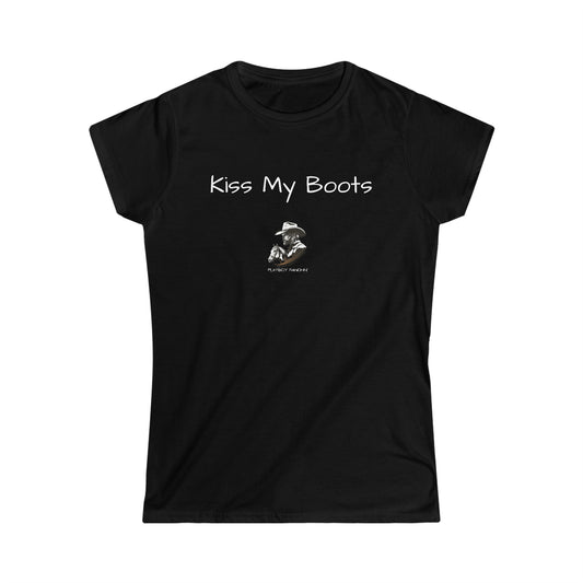 Kiss My Boots Women's T-shirt