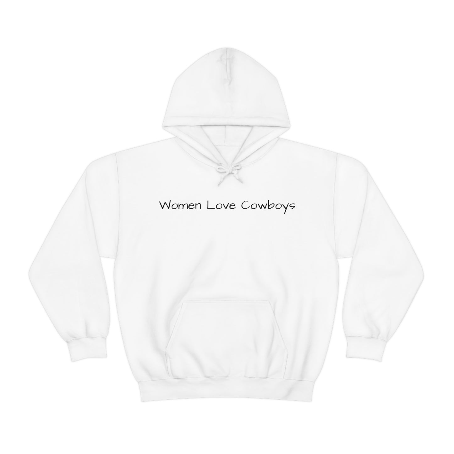 Women Love Cowboys Hoodie